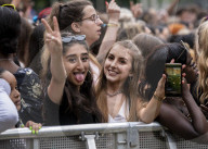 FEATURE - Openair-Partygänger am Wireless Festival in London