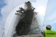 NEWS - Riesige "Mutter-Heimat-Statue" in Wolgograd wird restauriert