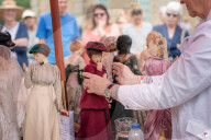 Antiques Roadshow being filmed at Compton Verney in Warwickshire