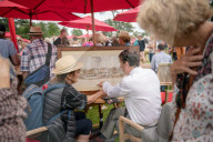 Antiques Roadshow being filmed at Compton Verney in Warwickshire
