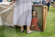 Antiques Roadshow being filmed at Compton Verney in Warwickshire