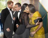 Meghan and Harry at Lion King premiere
