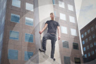 George King, the free climber who climbed the Shard