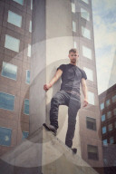 George King, the free climber who climbed the Shard