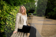 Dr Alex Ryan, Director of Sustainability, on the Cheltenham campus of the University of Gloucestershire.