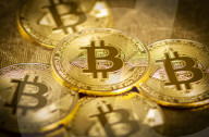 Bitcoin virtual currency illustration.
A visual representation of the digital cryptocurrency Bitcoin. London, Great Britain 
18th July 2019.