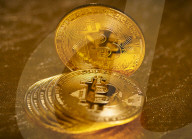 Bitcoin virtual currency illustration.
A visual representation of the digital cryptocurrency Bitcoin. London, Great Britain 
18th July 2019.