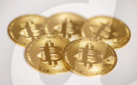 Bitcoin virtual currency illustration.
A visual representation of the digital cryptocurrency Bitcoin. London, Great Britain 
18th July 2019.