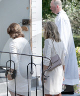 Funeral of Anki Wallenberg, Stockholm, Sweden - 18 Jul 2019