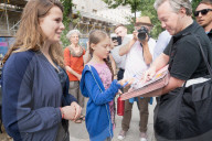 NEWS - Klimaaktivistin Greta Thunberg nimmt an Fridays for Future Demonstration in Berlin teil 