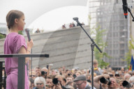 NEWS - Klimaaktivistin Greta Thunberg nimmt an Fridays for Future Demonstration in Berlin teil 