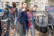 NEWS - Klimaaktivistin Greta Thunberg nimmt an Fridays for Future Demonstration in Berlin teil 