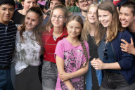 NEWS - Klimaaktivistin Greta Thunberg nimmt an Fridays for Future Demonstration in Berlin teil 