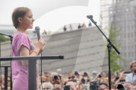 NEWS - Klimaaktivistin Greta Thunberg nimmt an Fridays for Future Demonstration in Berlin teil 