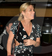 Chelsy Davy Seen Leaving Loulou's