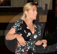 Chelsy Davy Seen Leaving Loulou's