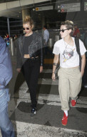 PREMIUM EXCLUSIVE Kristen Stewart And On-Again Girlfriend Stella Maxwell Return From Sexy Summer Vacation