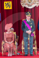 Belgian National Day celebrations, Saint Michael and St Gudula Cathedral, Brussels, Belgium - 21 Jul 2019
