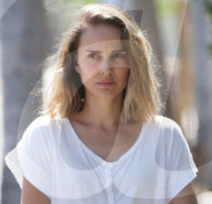 EXKLUSIV - Natalie Portman mit Kind und Kegel in Hollywood unterwegs