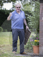 Conservative party leadership contender Boris Johnson