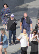EXKLUSIV - Ed Sheeran erkundet Moskau zu Fuss