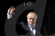 NEWS - Boris Johnson auf dem Weg zum Buckingham Palace