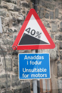 Harlech street takes record as steepest in the world.