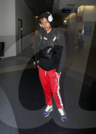PREMIUM EXCLUSIVE YBN Cordae Lands At LAX After Dropping New RNP Single