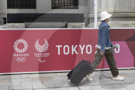 2020 Olympic Games decorations in Tokyo