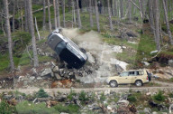 PEOPLE - Schottland: Action bei Dreharbeiten zum neuen James Bond Film in Aviemore