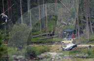 PEOPLE - Schottland: Action bei Dreharbeiten zum neuen James Bond Film in Aviemore
