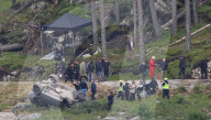 PEOPLE - Schottland: Action bei Dreharbeiten zum neuen James Bond Film in Aviemore