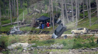 PEOPLE - Schottland: Action bei Dreharbeiten zum neuen James Bond Film in Aviemore