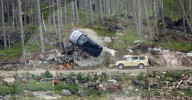 PEOPLE - Schottland: Action bei Dreharbeiten zum neuen James Bond Film in Aviemore
