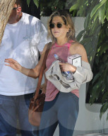 Jennifer Aniston, 50, flaunts her sensational figure as she leaves an appointment in Beverly Hills.