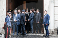 Funeral of murdered Carabiniere police officer, Rome, Italy - 28 Jul 2019