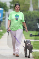 Sandra BullockÍs stepdaughter Skylar Staten, whose father is photographer Bryan Randall, is seen out and about in Los Angeles,