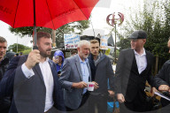 Jeremy Corbyn visits anti-fracking protest camp