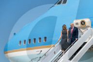 President Trump and Mrs Trump Arrive in Ohio