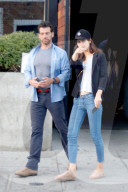 ***NO USE W/O PRIOR AGREEMENT - CALL FOR PRICING***
Alexandra Daddario shows off a mysterious ring while riding on a Scooter with Emma Watson's ex-boyfriend Brendan Wallace in Venice!