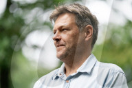 NEWS - Deutschland: Robert Habeck auf Wahlkampftour im Havelland