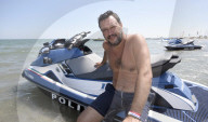 NEWS - Italien: Matteo Salvini am Strand von Milano Marittima