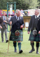 Prince Charles Attends Ballater Highland Games