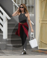 Katherine Schwarzenegger And Camera Shy Hubby Chris Pratt Work it Out In Brentwood