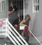 Katherine Schwarzenegger And Camera Shy Hubby Chris Pratt Work it Out In Brentwood