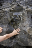 Tintagel Castle new footbridge