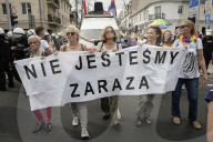 LGBT March for Equality in Plock, Poland 