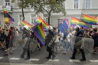 LGBT March for Equality in Plock, Poland 