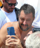 NEWS - Italien: Matteo Salvini macht Wahlkampf am Strand