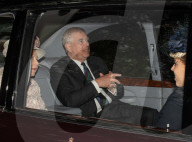 Members of The Royal Family Accompany The Queen to Crathie Kirk